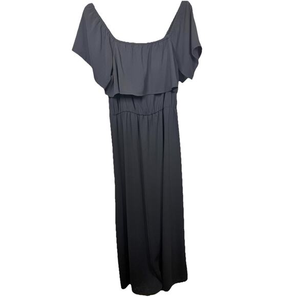 Sugar Lips Dresses & Skirts - SUGARLIPS Dress Women’s Sz L Santa Ana Off The Shoulder Maxi Dress Black